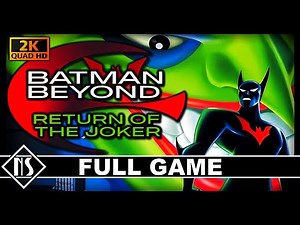 Batman Beyond: Return Of The Joker (PS1) Put Me In Asylum |Longplay - Walkthrough| No Commentary