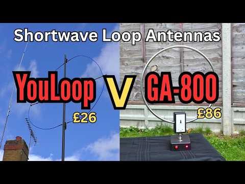 Best BUDGET Shortwave Radio loop antennas TESTED.