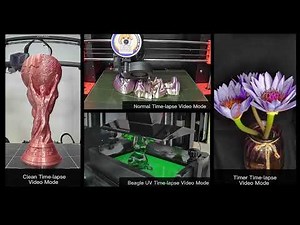 3D Printer Camera with Four Time-lapse Video Mode
