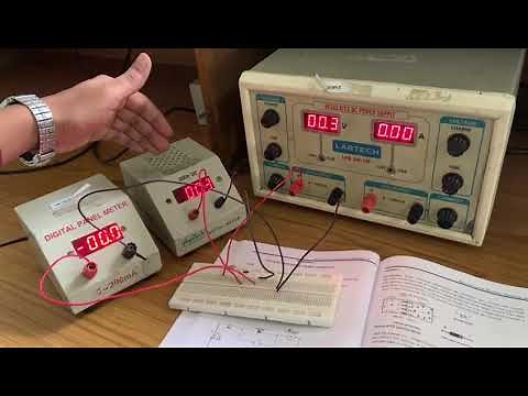 PN Junction Diode V-I Characteristics Lab Experiment