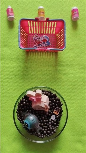 Blue and angel eyes vs cinnamoroll and minecraft in colorful styrofoam and origami#shorts