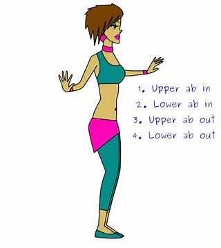 Susi belly dance: How to do a belly roll