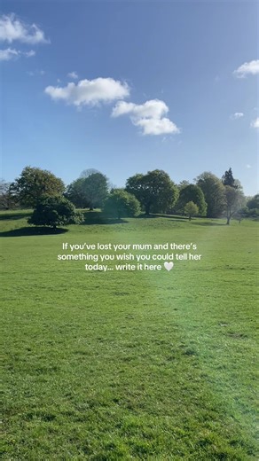 Somedays I just wish I could tell her what I’ve done. Little or small I just wish I could tell her. Please fill this space with your messages sometimes writing them out really helps me #mum #parentloss #grief #fyp #mumsoftiktok