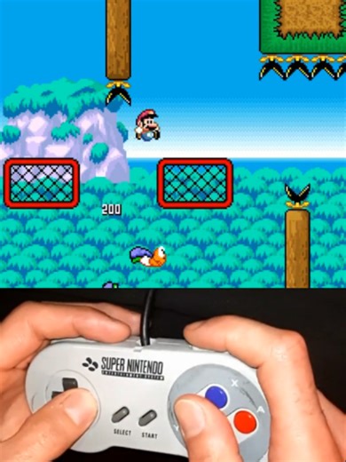 Super Koopas on the Loose in Super Mario World