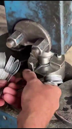 How They Make Spoons So Perfectly (Machine Precision) #factoryproduction #engineering