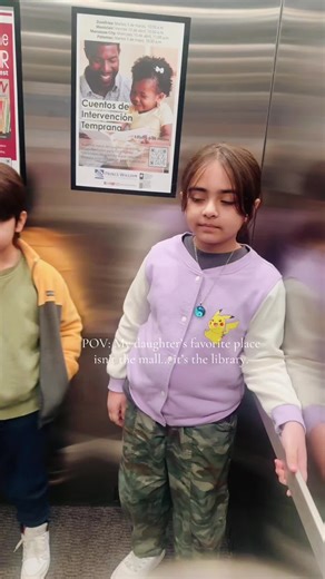 POV: My daughter’s favorite place isn’t the mall… it’s the library. | library guy