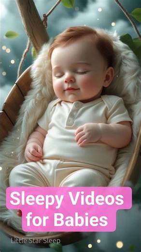 Sleepy Videos for Babies | Gentle Sleep Visuals & Lullaby #Shorts