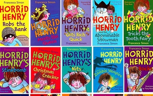 【192集 火爆世界27个国家 小学英语】英音《调皮的亨利Horrid Henry》第一季，知名的儿童文学形象，销量仅次于哈利·波特