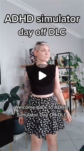 Ella Lowgren on Instagram: "Welcome to ADHD simulator, day off DLC. (I can't believe I never posted this? This is the video that started my whole ADHD simulator series!) #adhd #adhdproblems #adhdexplained #adhdeducation #adhdsimulator #adhdsim"