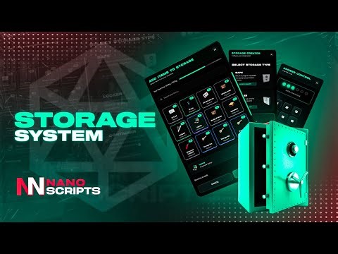 Advanced Multi Storage System FiveM - NANO Scripts