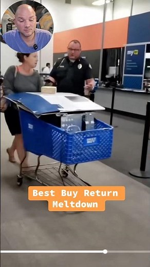 Best Buy return meltdown! #bestbuy #costoflivingcrisis #crashout #meltdown