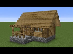Minecraft - How to build a tiny starter house