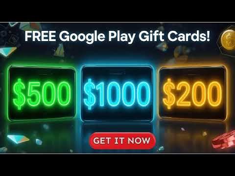 Free google play gift card codes 2026, get free google play gift card codes