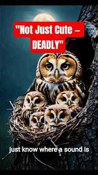 Why Owls Are the Most Underrated Predators in Nature #usafacts #didyouknow