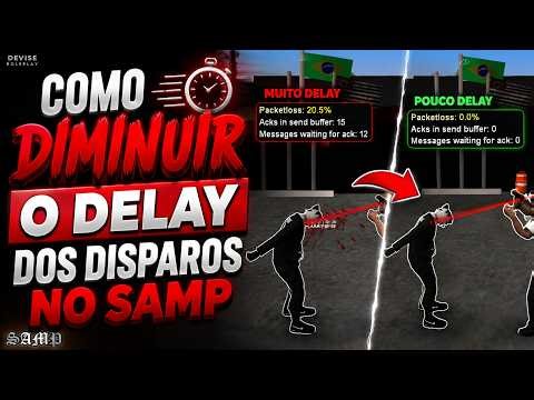 Como resolver alguns delays na contabilização dos disparos no SAMP