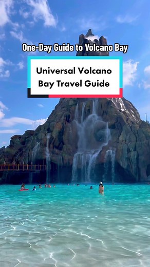 here’s a little one day travel guide to volcano bay wayer park ar universal orlando! the last tip is the most important. 🍦🌋 #universalorlando #traveltiktok #summertravel #waterparks #orlandoflorida #travelbucketlist #travellife #themepark