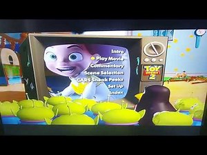 "Pixar DVD" Episode 3 - Toy Story 2 UK DVD Menu Walkthrough (2000)