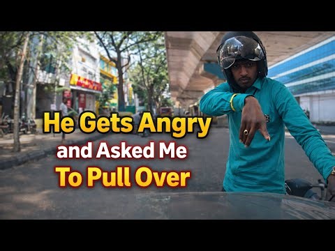 My A-Pillar Blocked Him - He Got Angry & Stopped Me 🚨