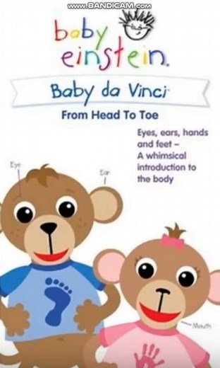 Baby Einstein Baby Da Vinci (2004) Head Shoulders Knees & Toes {Part 1}