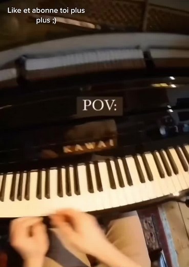 Hearth of piano sur TikTok