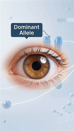 Are u dominant or recessive? Dominant alleles| Recessive allele | Science #shorts