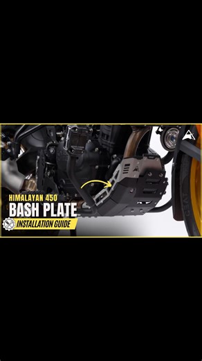 Auto Engina on Instagram: "🛠️⚙️ How to Install Bash Plate on Himalayan 450 | Auto Engina Bash Plate Installation Guide Looking to install a bash plate on your Royal Enfield Himalayan 450? This step-by-step installation guide will walk you through the complete process of fitting the Auto Engina bash plate—from unboxing to final bolt tightening. In this tutorial, you’ll learn: ☑️ What tools you need for the installation ☑️ How to remove the stock components (if needed) ☑️ How to align and 