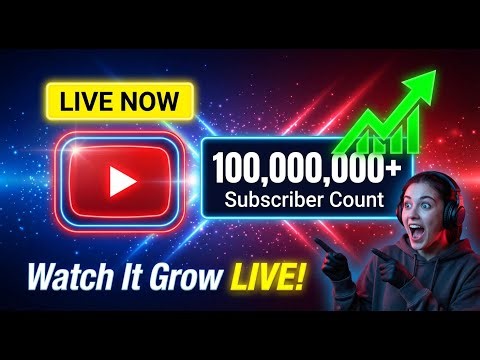 Watch My YouTube Subscribers Grow LIVE! 🚀 | Real-Time Subscriber Count