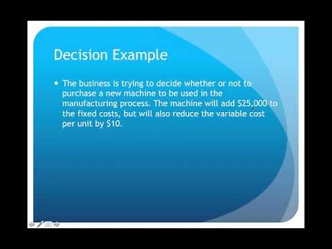 Cost Analysis Lecture