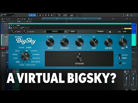 Strymon BigSky Plug-in Demo