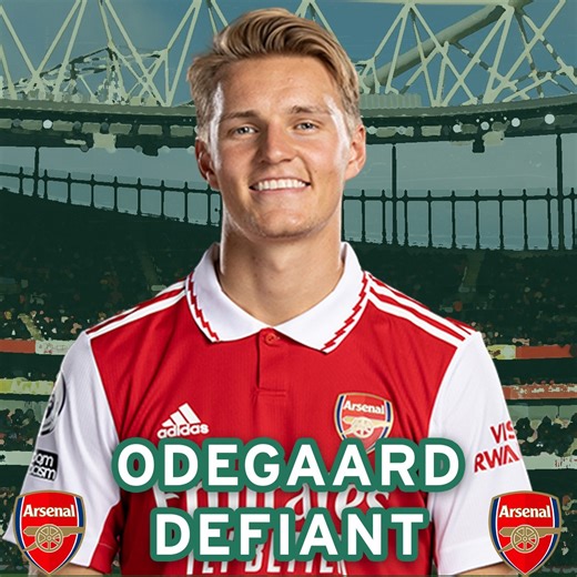40K views · 6.4K reactions | "We have to look forward now." ️ Arsenal skipper Martin Odegaard has insisted that Arsenal's Premier League challenge is still in their own hands 樂⬇️ | Mirror Football | Facebook