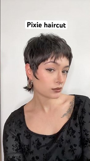 Here’s a pixie haircut #hairtok #shorthairstyles #pixie #haircut #shorthair #hairstyles
