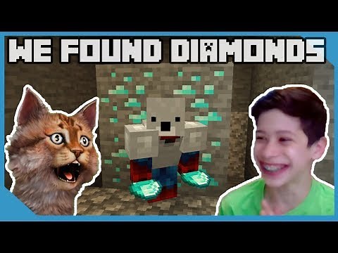 We Found Diamonds in Minecraft!
