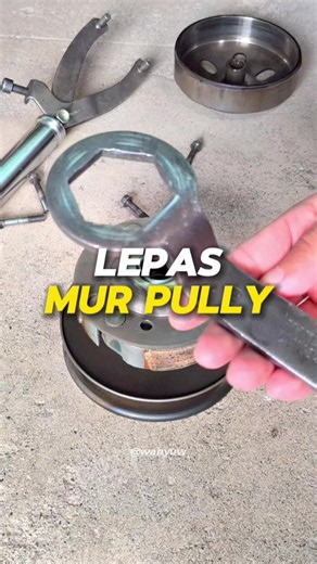 Cara Lepas Mur Pully Poros Transmisi Cutter Filler