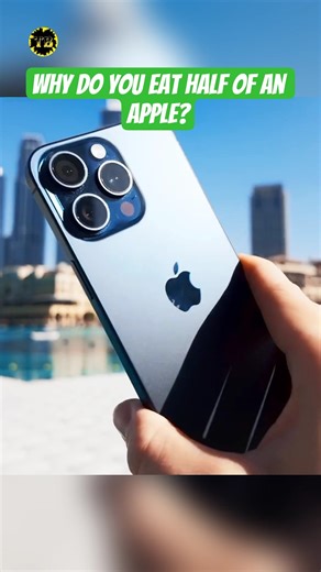 Do You Know Why the Apple on iPhone Logos Looks Bitten? 🤔 #iphone #facts