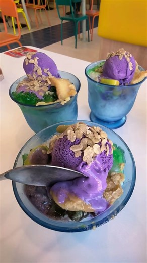 CHOW KING HALO-HALO 🍨🌞🌊 #craving #summertreat #SanFernando, ElYu || #shorts