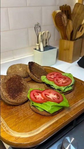Homemade Hamburger in the Air Fryer - Easy Hamburger Night at Home