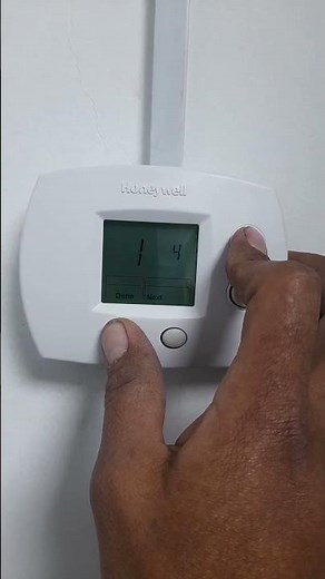 configuración y programación de termostato