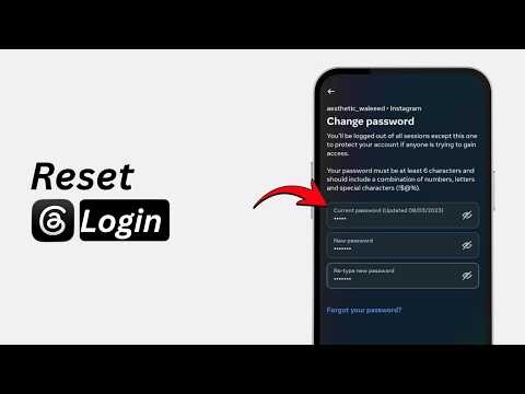 How to Reset Threads Login | Fix Threads Sign In Issues