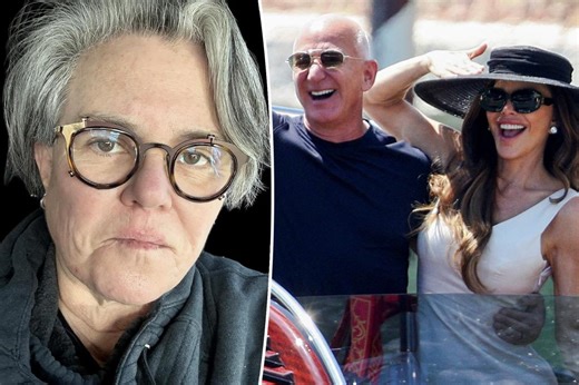 Rosie O’Donnell trashes Jeff Bezos, Lauren Sánchez’s ‘gross’ $50M wedding: ‘Turned my stomach’