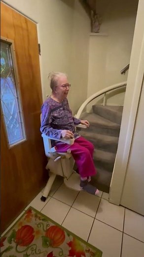 “Look at Me” | Custom Curved Stairlift in Cleveland OH | HomePro Mobility Installation