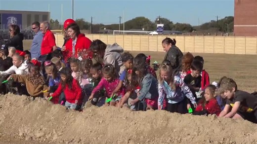 G-P ISD celebrate ground breaking of new T.M. Clark Elementary School campus