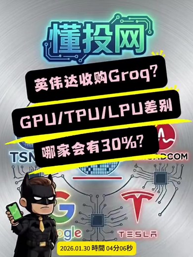 英伟达收购Groq的影响与芯片技术差异分析