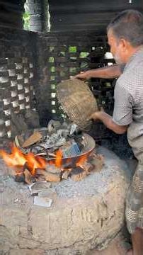 “Melting Iron in Factory to Make Amazing Iron Pan 🔥⚒️ | Incredible Manufacturing Process!” #ironpan