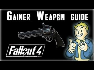 Fallout 4: Secret Weapons Guide .44 GAINER Pistol!