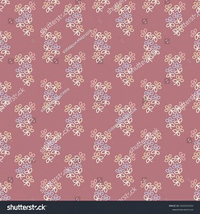 Abstract Seamless Pattern Flower Ornament Good Stock Vector (Royalty Free) 2221033101 | Shutterstock