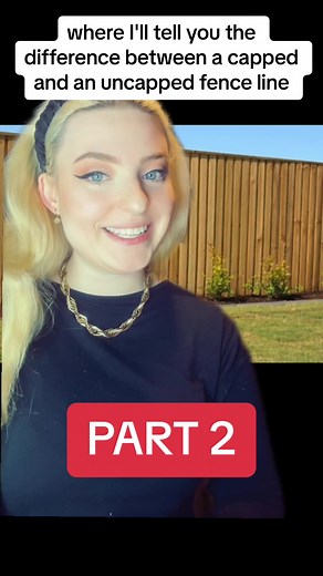 PART 2 ‼️ The answers are here! Capping VS Uncapped! #fence #neighbour #part2 #stitch #info #informative #privacy #fenceextension #install #builder #comedy #answers #parttwo #foryou #explained #infomercial #fyp #response