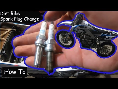 Dirt Bike Spark Plug Change; How To