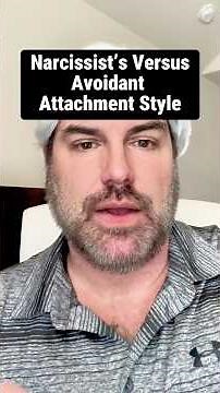 Avoidant attachment vs. Narcissist. The difference explained. #narcissist #avoidantattachment