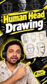 Draw a 3D Human Face Easily Using a Box | Art Doremi Shorts