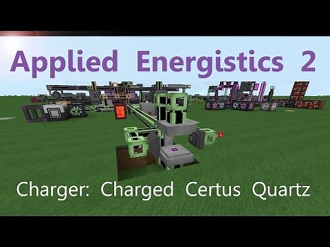 Applied Energistics 2 Tutorial: Charger for Charged Certus Quartz Crystals